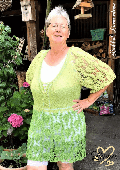 H&auml;keltunika-H&auml;kelkleid-H&auml;kelj&auml;ckchen AMELIE - Bild 7