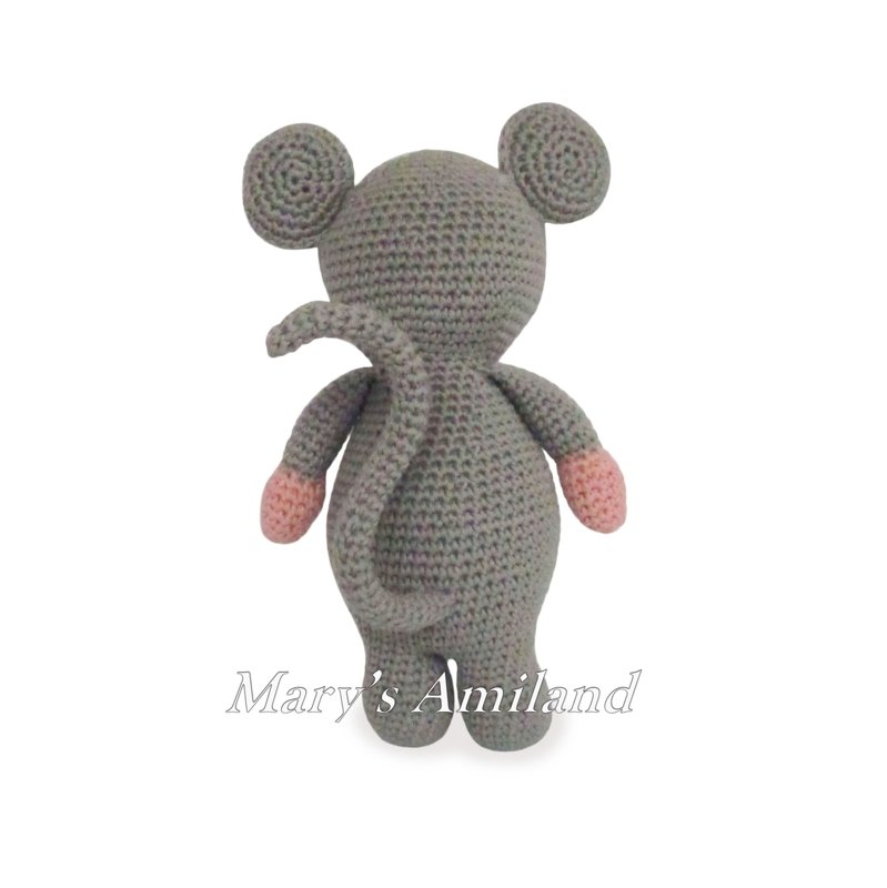 Julius Mouse the Ami - Amigurumi crochet pattern - Image 3