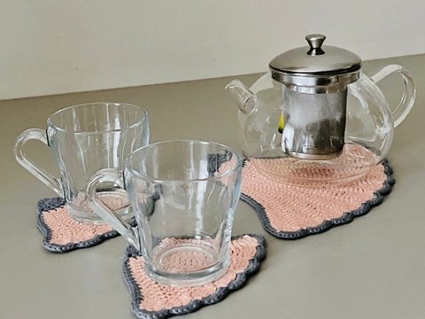 Häkelanleitung Coquille