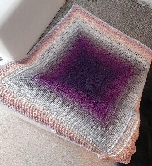 Häkelanleitung für die Decke "Schätzchen"