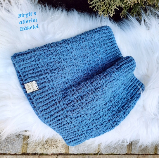 Häkelanleitung für den Loop "Night Shift"