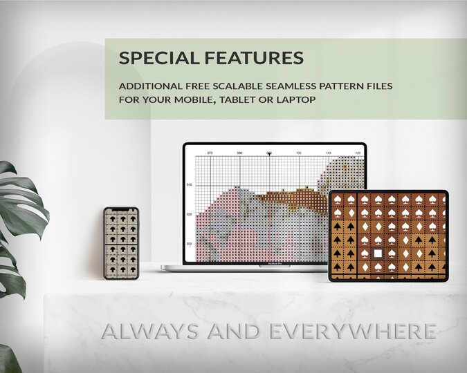 Marshmallows > Cross Stitch Pattern PDF