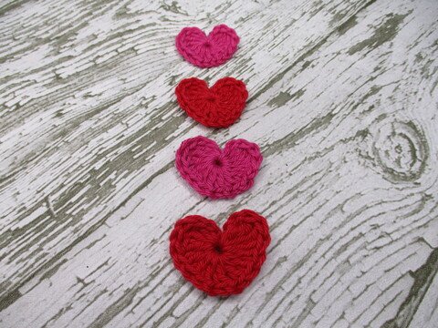 Häkelanleitung Mini Herz
