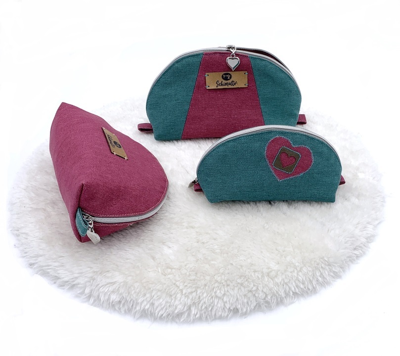 Täschchen Tacco-Bella, Kosmetiktasche in 3 Größen