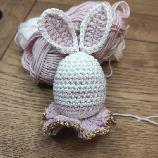 Crochet Easter decoration Bunny Deluxe