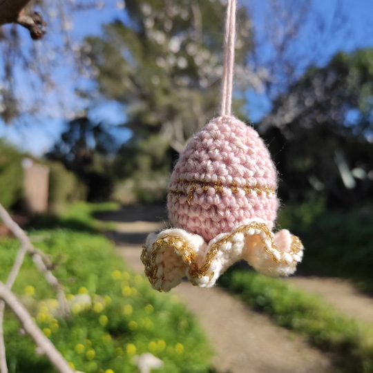 Crochet Easter decoration Bunny Deluxe