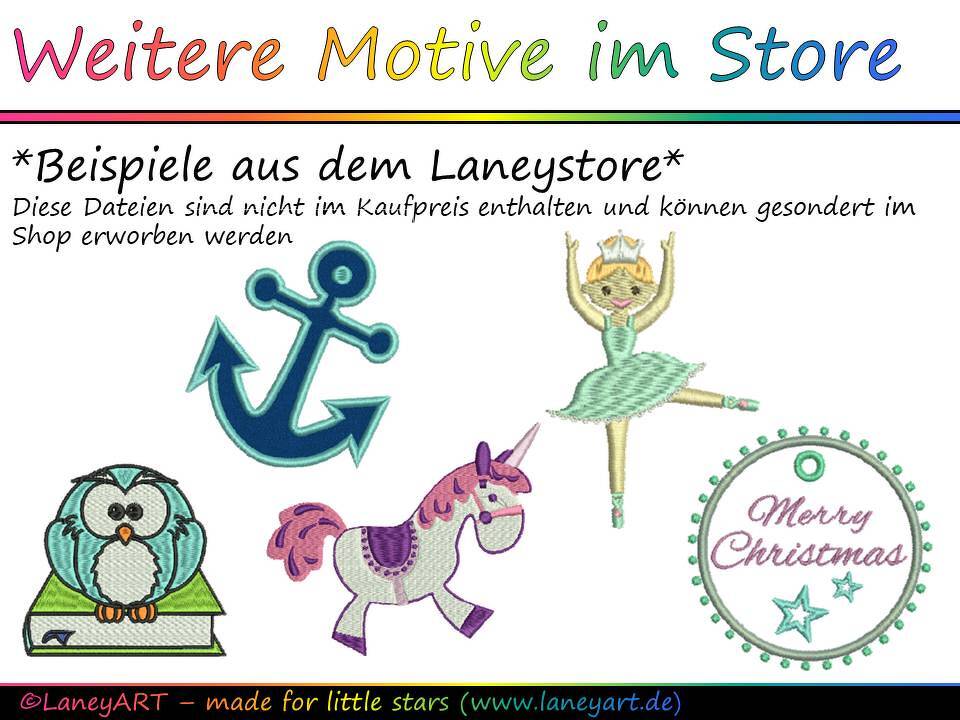 Stickdatei "DANKESCHÖN" - Bild 2