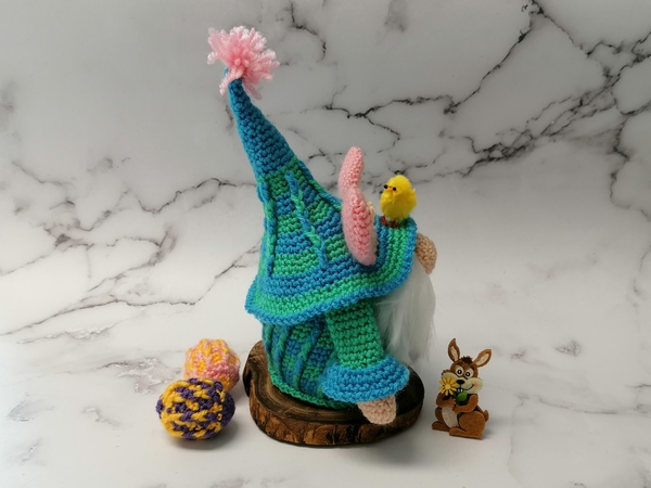 Little Gnome „Easter-Bunny BE“ – crochet pattern