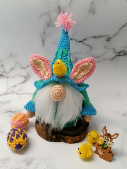 Little Gnome „Easter-Bunny BE“ – crochet pattern