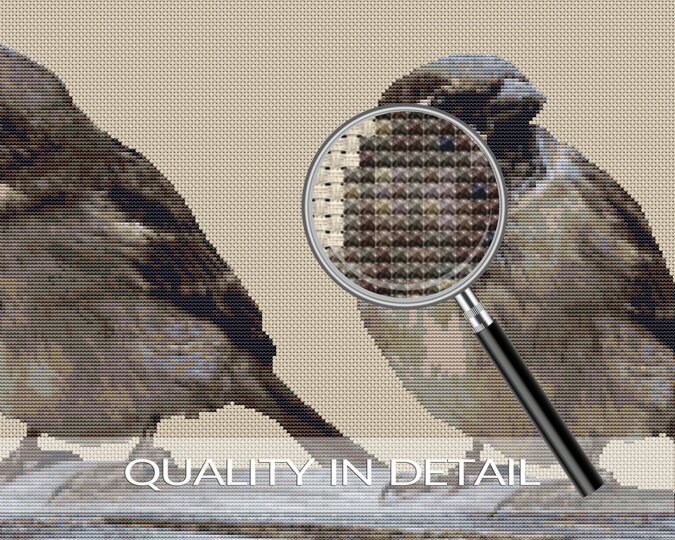 Sparrows > Cross Stitch Pattern PDF