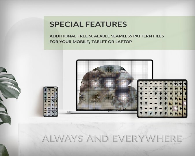 Sparrows > Cross Stitch Pattern PDF