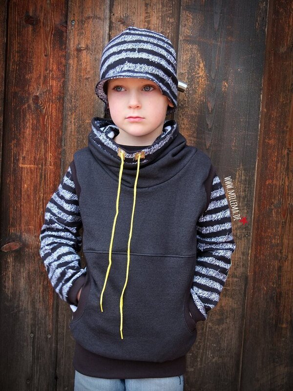 Schirmmütze Kinder Schnittmuster Gr. 44-60 - Bjerre - Bild 4