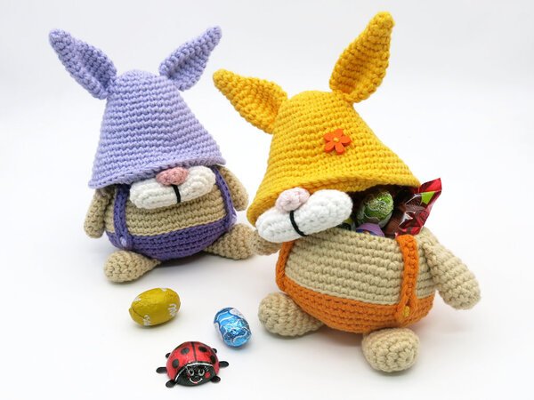 Easter Bunny Gnome - Crochet Pattern