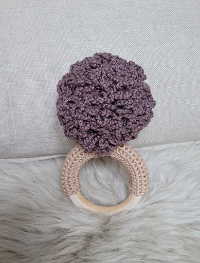 Häkelanleitung Rassel Löwe Gustav