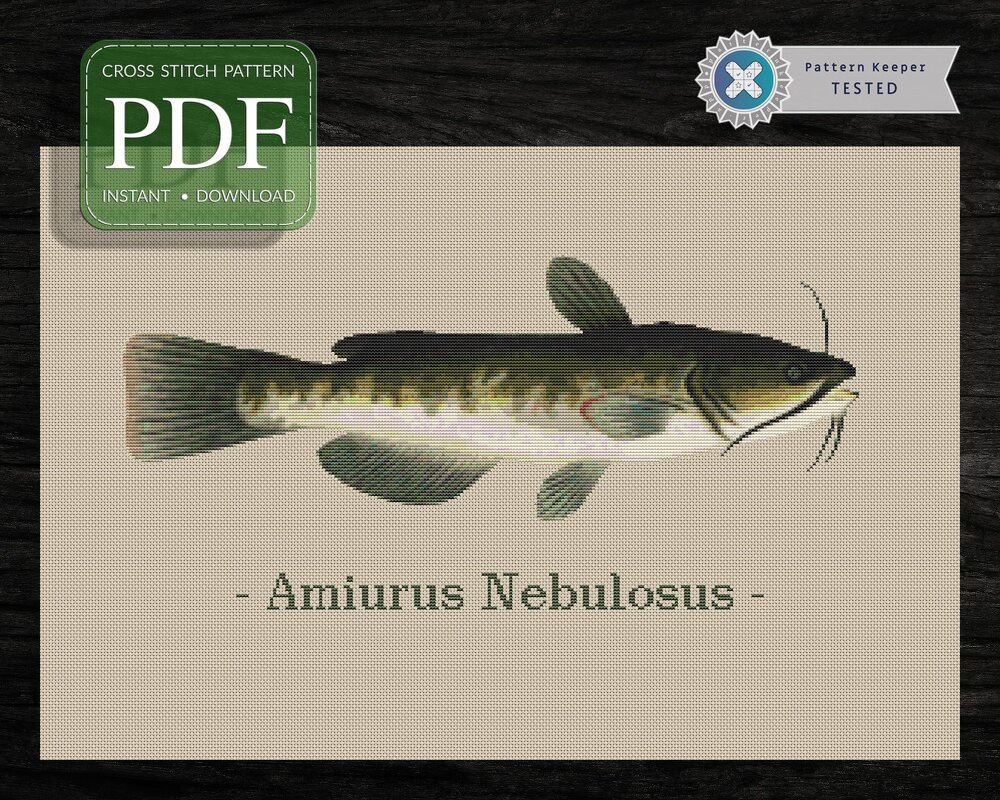 Bullhead > Cross Stitch Pattern PDF