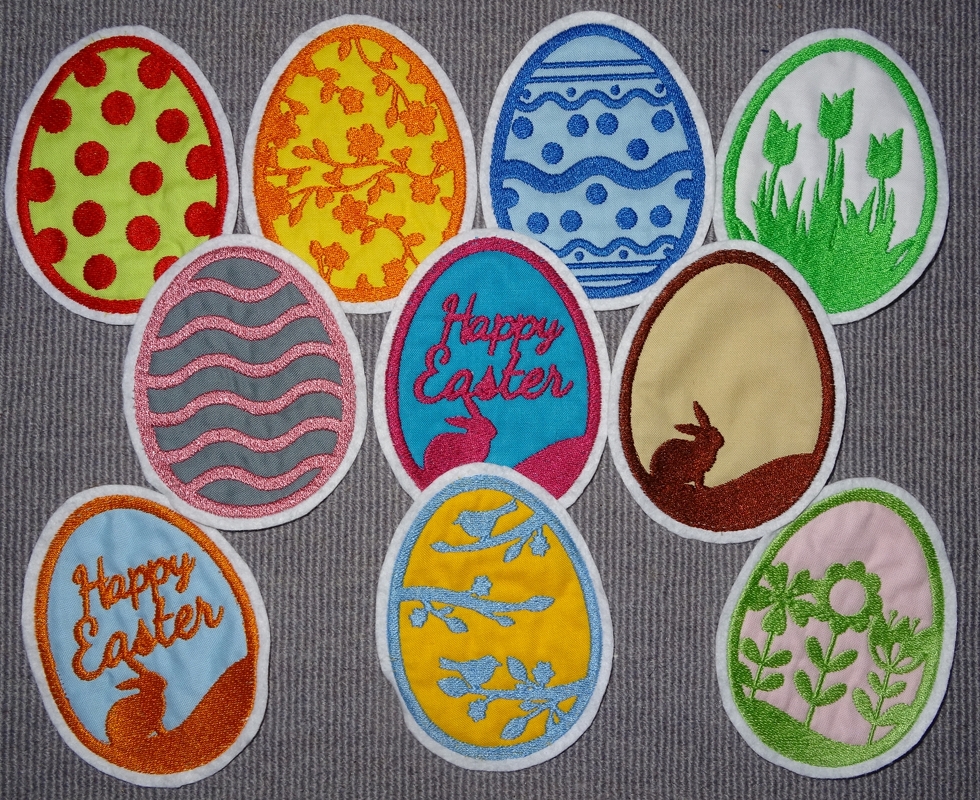 Osterei Stickdatei - Ostern