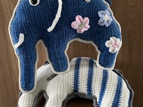 Häkelanleitung "Platter Elefant" von OttiBerlin