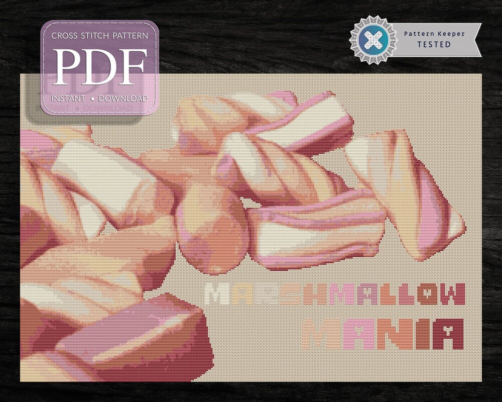 Marshmallow Mania > Cross Stitch Pattern PDF