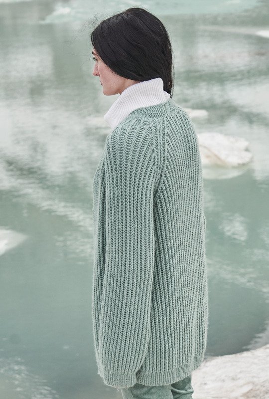 Strickanleitung: Edler Klassiker - der Long-Cardigan mit Patentrippen! - Bild 6