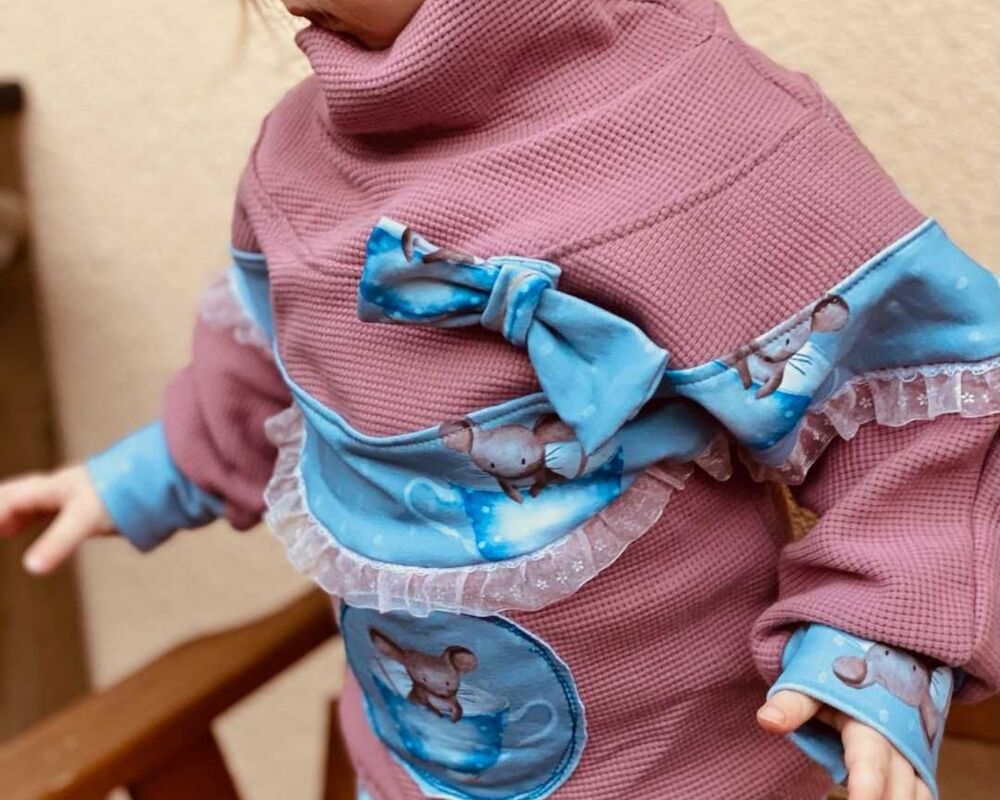 Shirt Rentje+Remy Gr. 68-140 Schnittmuster &amp; Nähanleitung