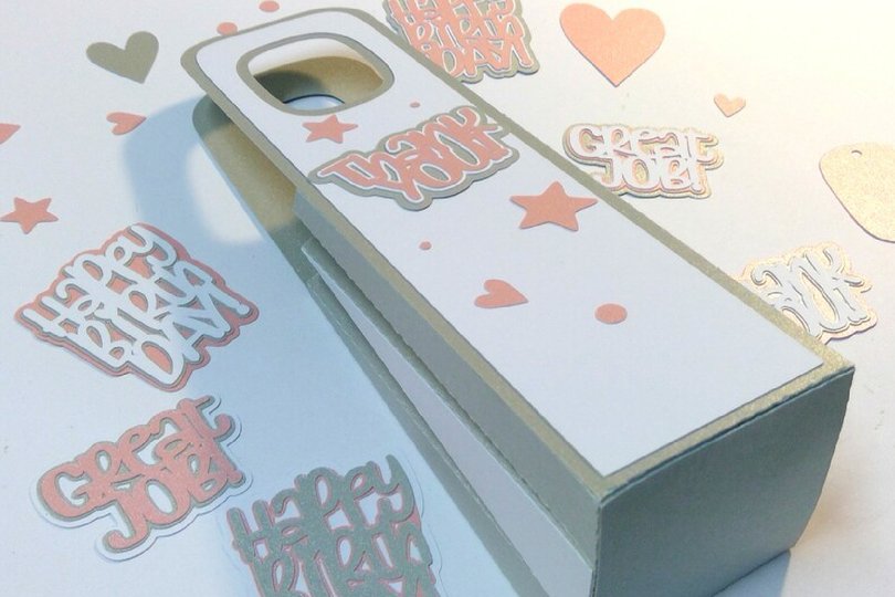 Geschenk Tasche Plotterdatei SVG DXF