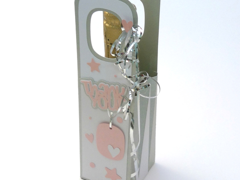 Geschenk Tasche Plotterdatei SVG DXF FCM