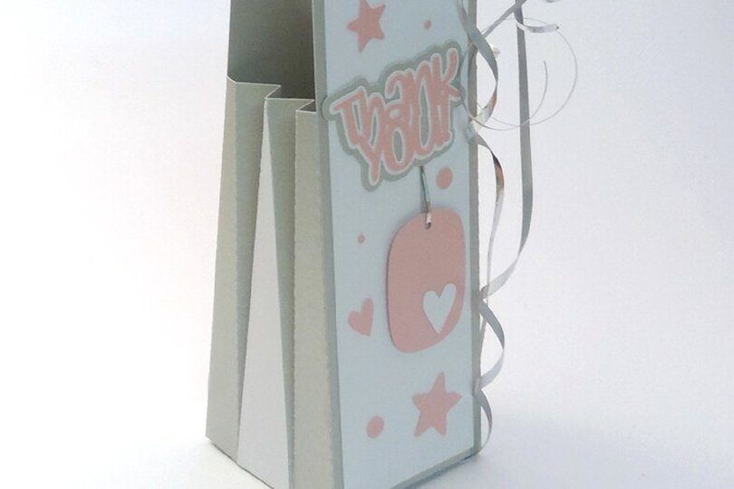 Geschenk Tasche Plotterdatei SVG DXF