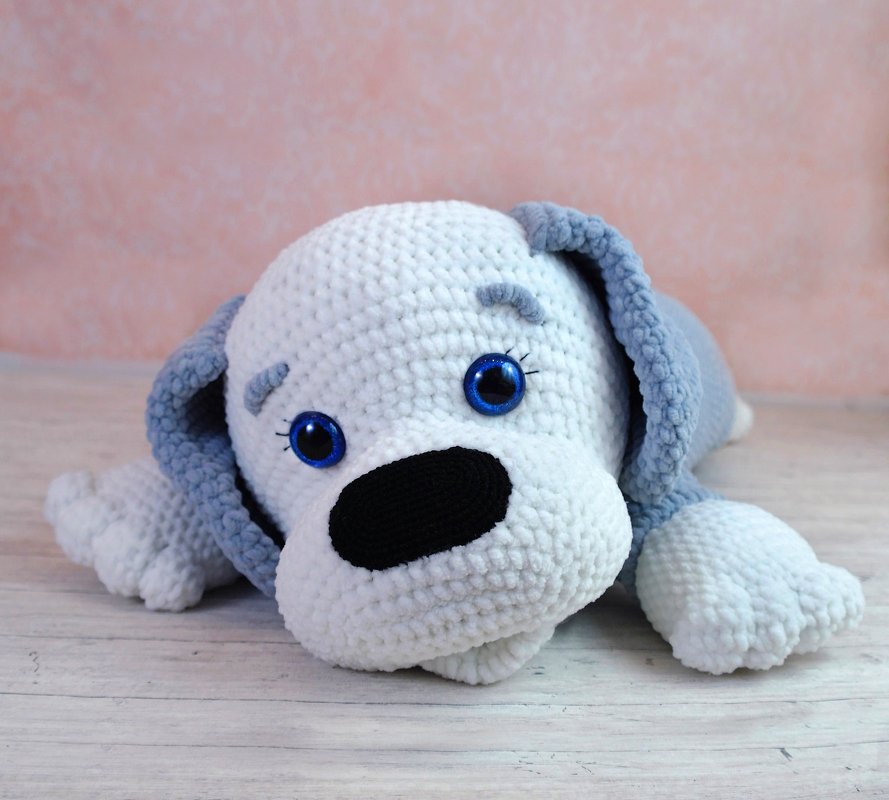 Crochet pattern The soft puppy