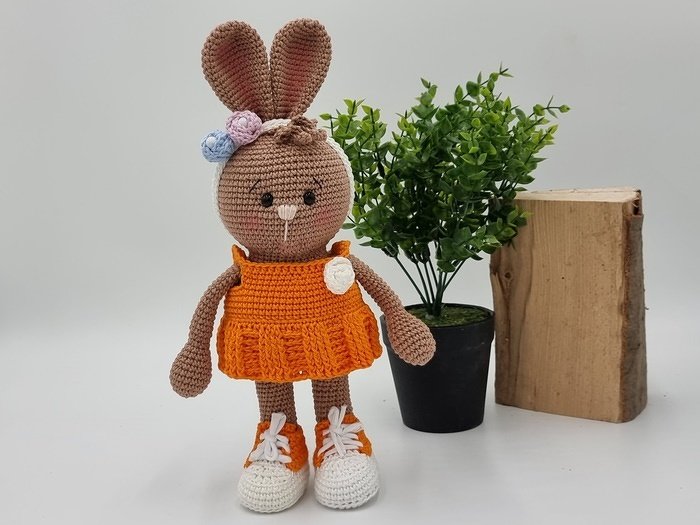 Häkelanleitung "Hasenmädchen Hoppelina" - Bild 4