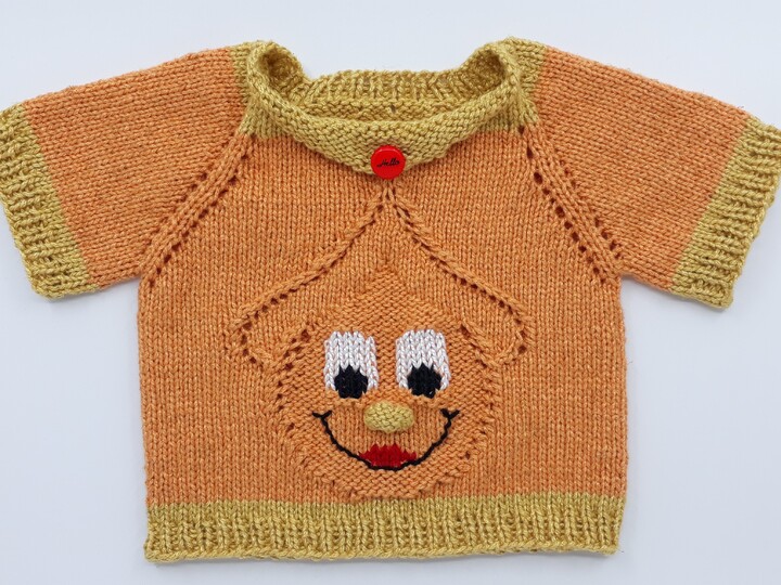 Strickanleitung Kinderpulli "Fr&uuml;hlingswichtel" RVO
