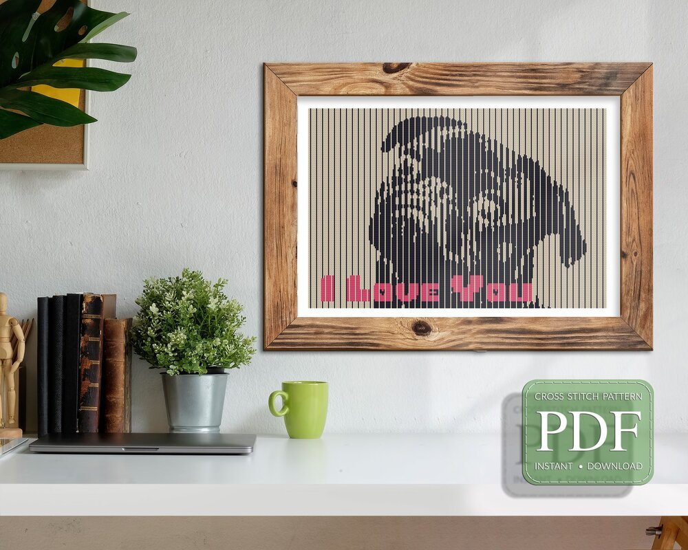 Doggie Love > Cross Stitch Pattern PDF - Image 9