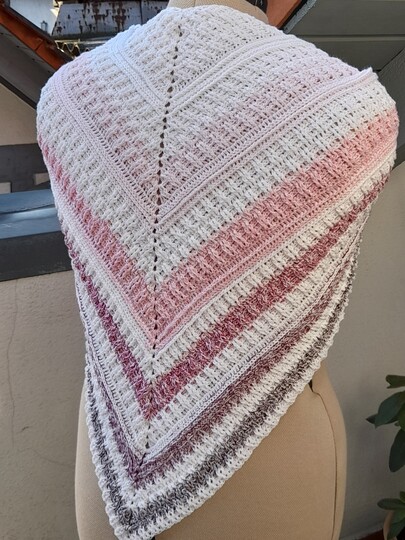 Häkelanleitung - Dreieckstuch "Valentina"