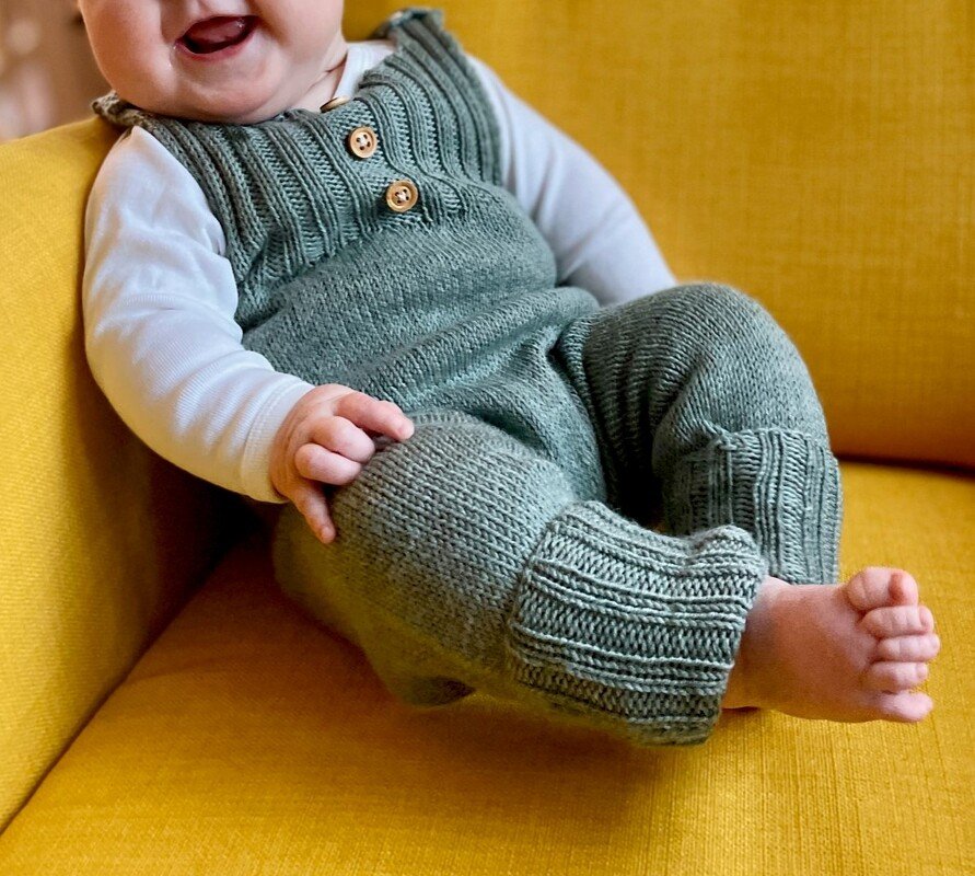 Knitting Pattern | Jumpsuit LEVI | Size 50/56 - 74/80