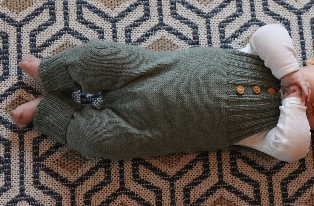 Strickanleitung | Strampler LEVI | Gr. 50/56 - 74/80