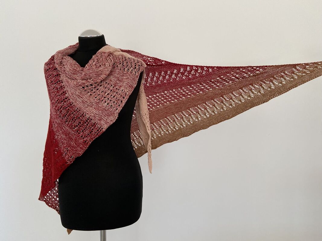 Strickanleitung - Tuch "Triangolo"