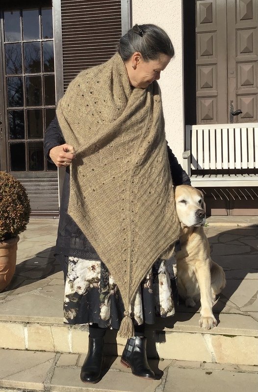 Anleitung Wohlfühler Schal/Stola - Bild 2