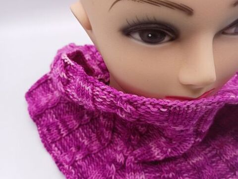 Anleitung Cowl Bonbonzopf