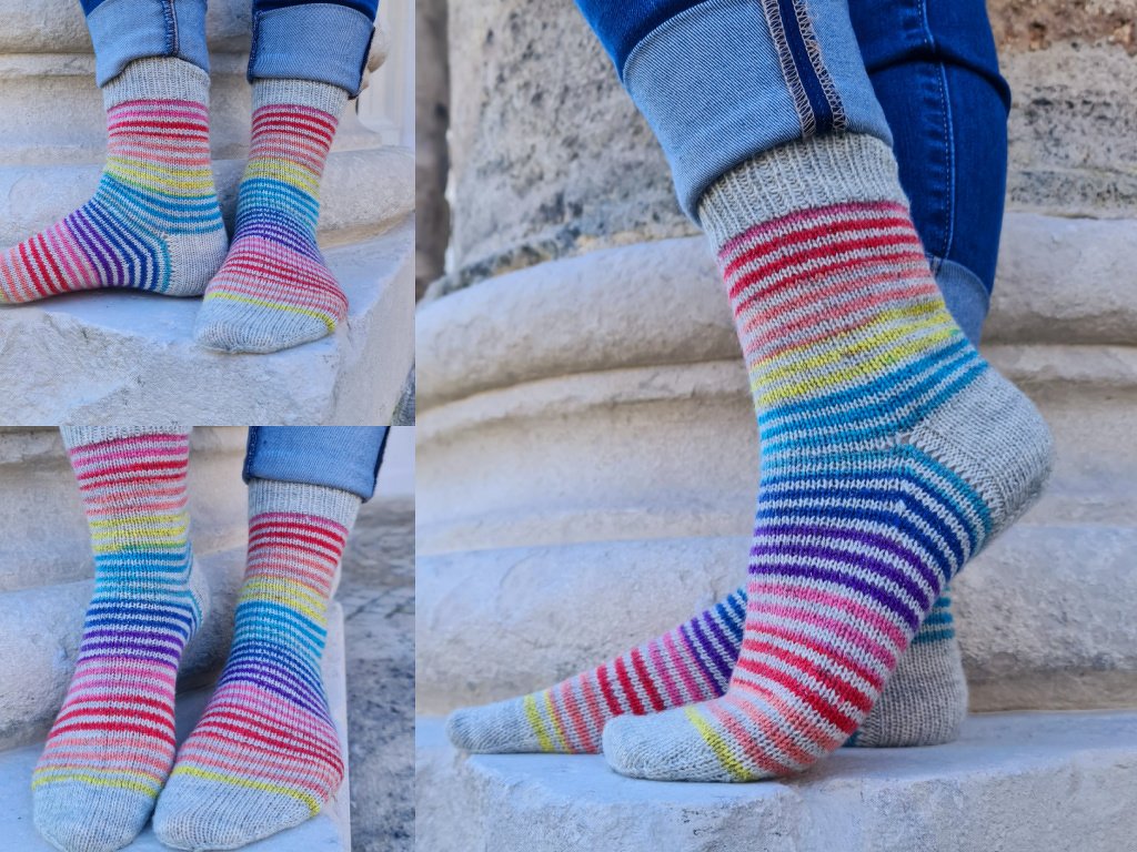 Strickanleitung Socken Kalari