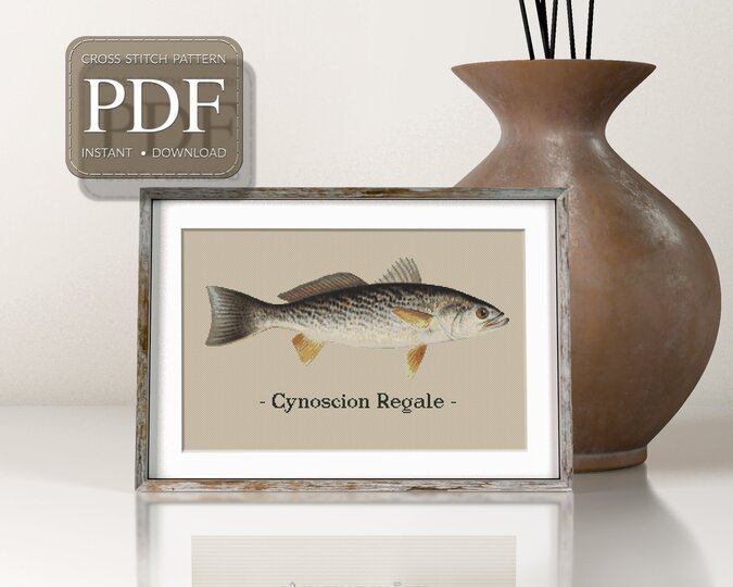 Weak Fish > Cross Stitch Pattern PDF