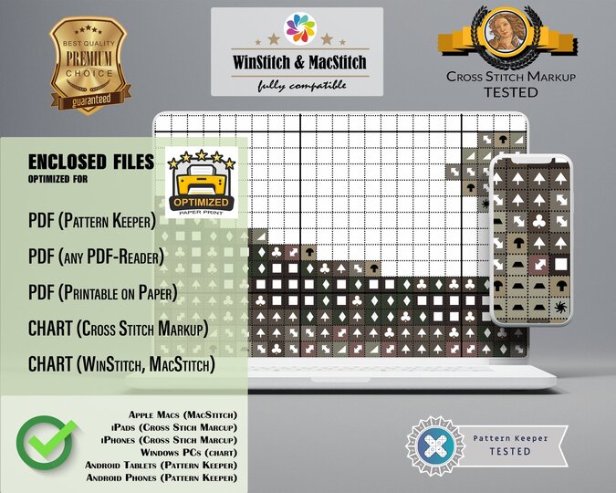 Weak Fish > Cross Stitch Pattern PDF