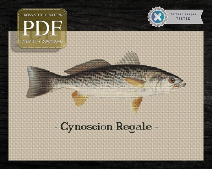 Weak Fish > Cross Stitch Pattern PDF