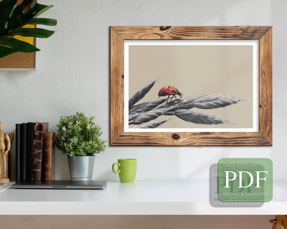Ladybird > Cross Stitch Pattern PDF - Image 6