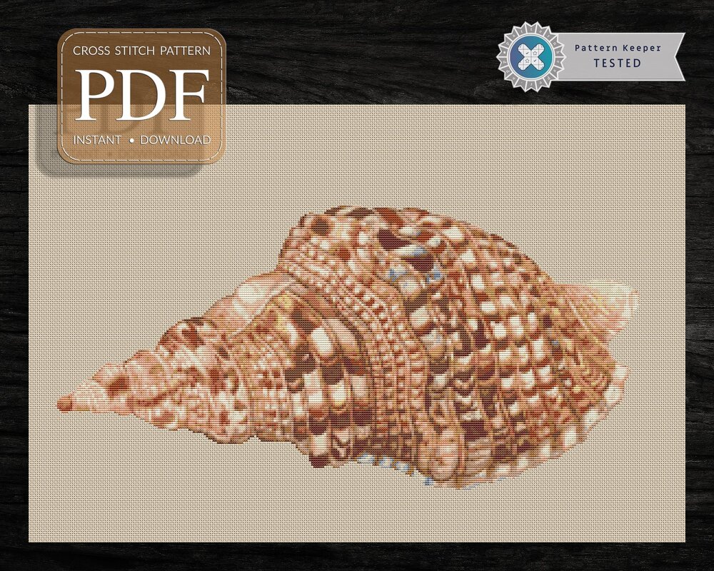 Snail Shell > Cross Stitch Pattern PDF