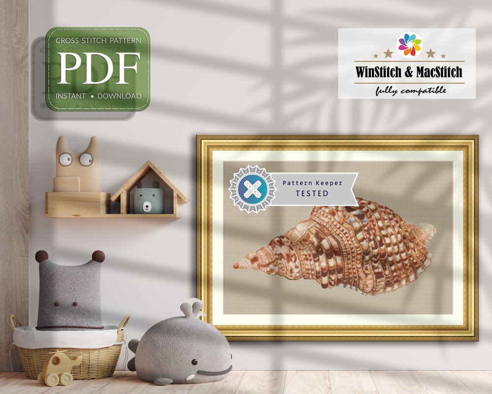 Snail Shell > Cross Stitch Pattern PDF - Image 2