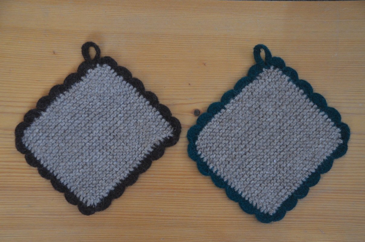 Topflappen Strickanleitung - Bild 3