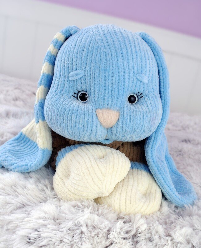 Strickanleitung Kuschelhase - Bild 3