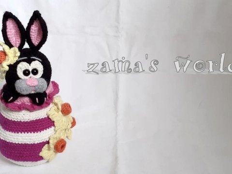 Häkelanleitung HasenEi XL