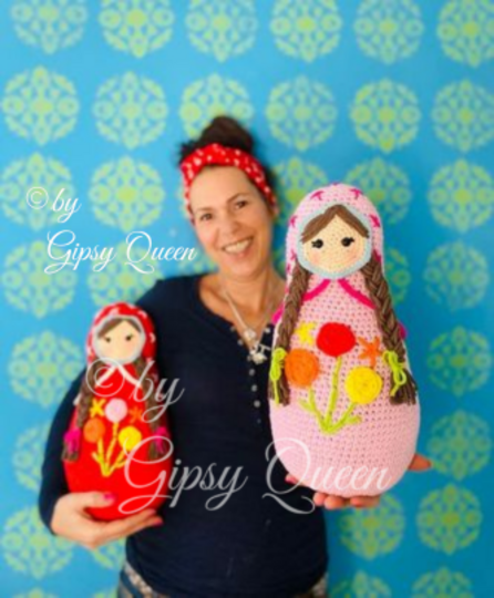 Häkelanleitung Matroschka Türstopper