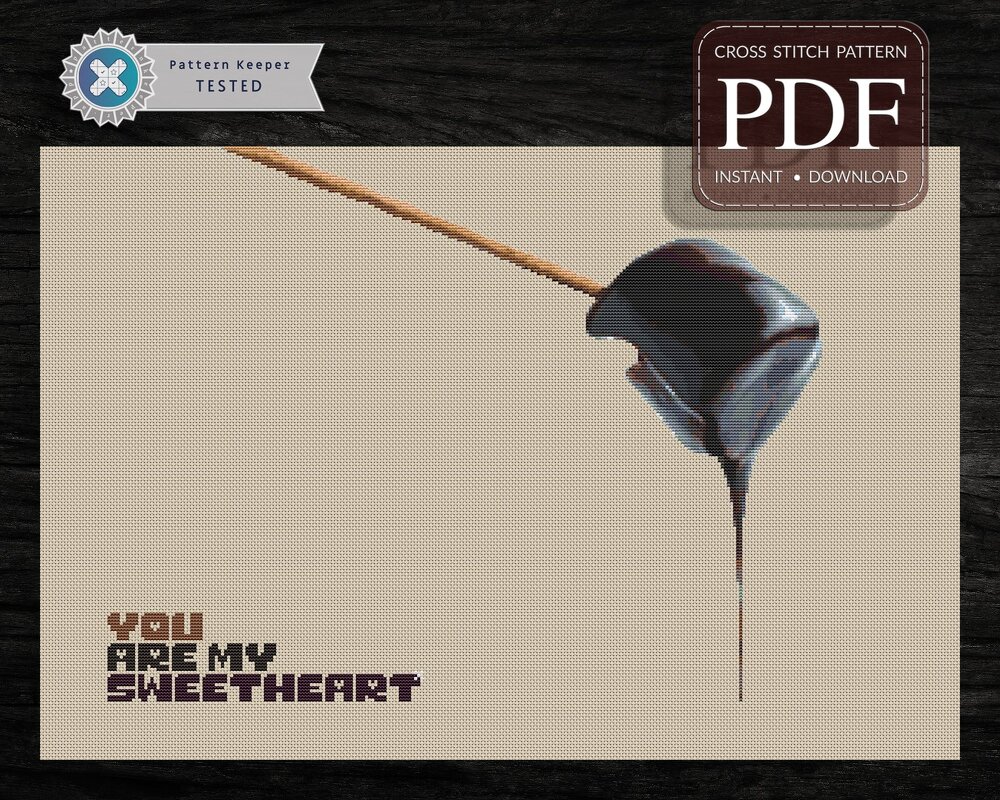 Chocolate Marshmallow > Cross Stitch Pattern PDF