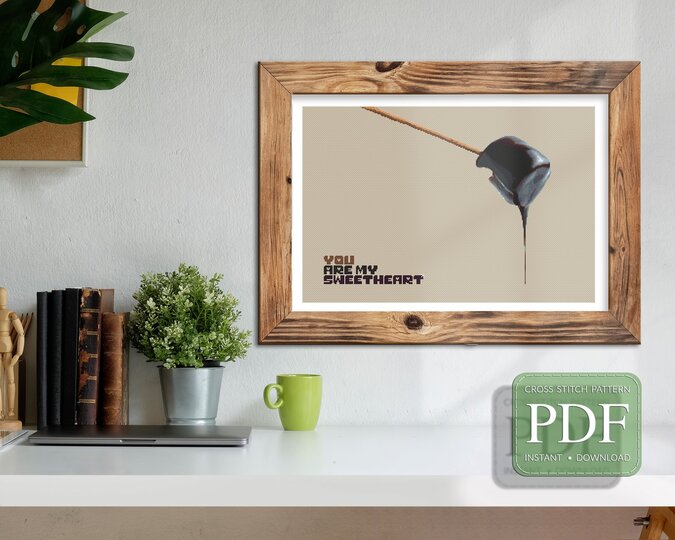 Chocolate Marshmallow > Cross Stitch Pattern PDF